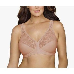 Exquisite From 9600565 Fully Bra With Back Support Rose Beige 46DD